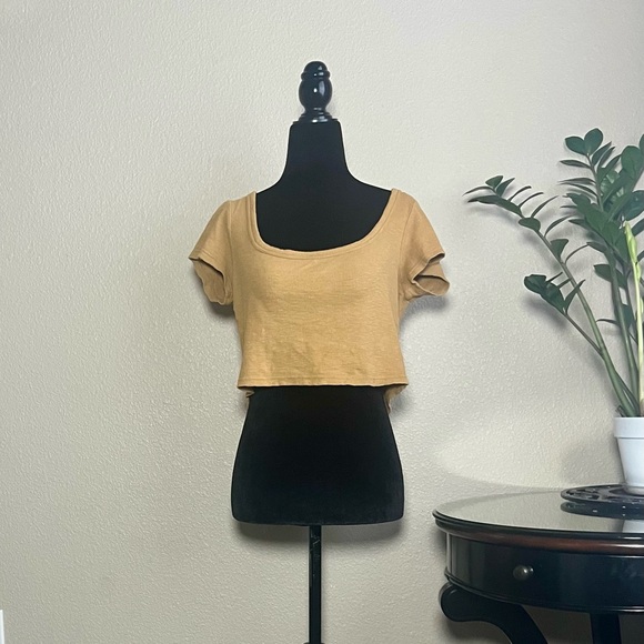 💲SOLD💲Madewell Westville Crop Tee - Picture 1 of 6